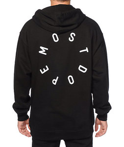 Sweat à capuche en polaire 100% coton avec logo personnalisé avec manches Tie-Dye et poche kangourou pour une tenue artistique et confortable - Product Image 4