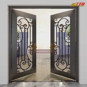 Descubra elegantes diseños modernos de puertas de hierro que mejoran el atractivo de la acera, garantizan la seguridad y añaden encanto de lujo a las entradas de la casa - Product Image 1