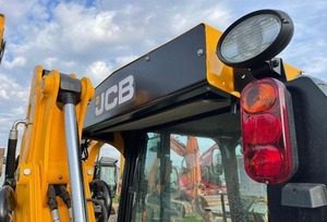 JCB Backhoe Loader Wheel Loader Diesel Engine Heavy-Duty Construction Equipment Front Bucket Hydraulic Pump New Yellow 5+ Year - Product Image 2
