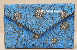 Bolso de Mano de Moda Portátil con Bordado Colorido, Bolso de Fiesta con Cuentas Florales y Citrus, Bolso de Diseñador para Novia, Bolso de Noche Elegante - Product Image 2