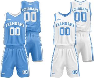 Personalizado Reversible Baloncesto Jersey Pantalones Cortos Uniformes Poliéster Uniformes Impreso Logo Alta Calidad Uniforme Ropa Deportiva industria - Product Image 1