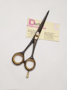 Professionnel En Acier Inoxydable Personnaliser Logo Meilleure Vente Ciseaux De Coiffure Barber Coupe De Cheveux Salon Ciseaux RAZOR SHARP - Product Image 6
