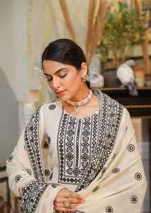 New Beautiful Pure Cotton <b>Kurti</b> With Embroidery Work - Product Image 2