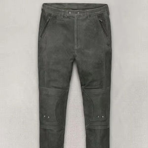 100% pantalon en cuir de longueur régulière de haute qualité/pantalon en cuir de qualité supérieure à séchage rapide - Product Image 1