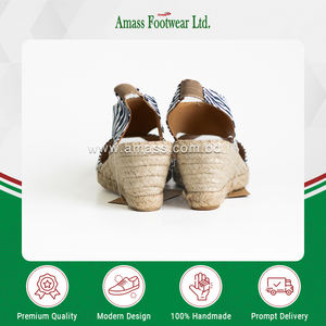 Alpargatas de lona de verano para mujer más vendidas Color personalizado 100% Luz natural Transpirable Diseño plano Cómodo Slip-On - Product Image 2