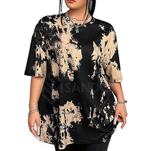 Camiseta Tie Dye de alta calidad para mujer, camiseta suave y cómoda de colección de verano - Product Image 2