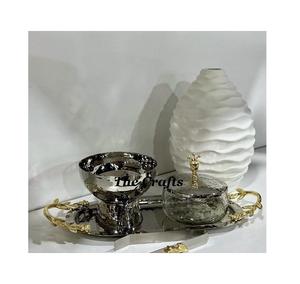 เตาเผาดูคูนสแตนเลส พร้อมกล่องเก็บอูด คุณภาพเยี่ยม สีทองและสีเขียว - Product Image 6