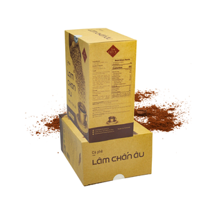 Vente directe de fournisseur de boîte de poudre de café faisant l'usage avec de l'eau bouillante emballage facile à utiliser dans la boîte de carton du fournisseur du Vietnam - Product Image 4