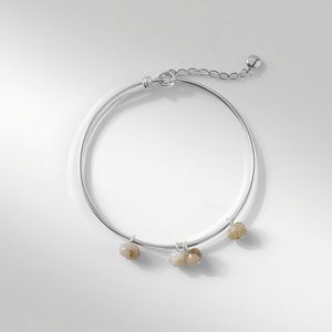 Bracelet pour femme en or jaune massif, couleur or, luxe, certifié GIA, 10K-18K, élégant, chaîne réglable, bijoux - Product Image 3