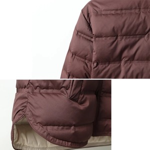 Parka acolchada de invierno de lujo para mujer, ropa de abrigo de lona de piel de oveja transpirable con Chaqueta corta - Product Image 4