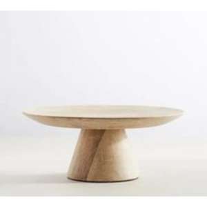 Support à gâteau rond en bois avec esthétique minimaliste pour les tables à dessert à thème moderne dans les fêtes de mariage et les configurations de cuisson à la maison - Product Image 4
