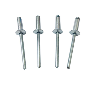 Rivets aveugles en acier inoxydable de différentes tailles ou rivets aveugles en aluminium à tête ronde à extrémité ouverte - Product Image 1