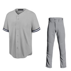 Nuevo Uniforme de Béisbol de Último Diseño, Uniforme de Práctica de Alta Calidad, Uniforme de Béisbol Masculino 100% Poliéster de la Mejor Calidad - Product Image 1