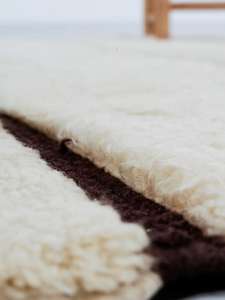 พรมขนสัตว์โมรอคโคลายทันสมัยขนแกะแบบถักมือขนนุ่มสำหรับตกแต่งภายในบ้านและสวดมนต์ทำในอินเดียราคาโรงงานโดย ithl - Product Image 5