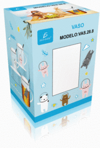 Tazza in Vetro Leggera con Divertenti Disegni di Animali, Include Coperchio e Cucchiaio - Product Image 2