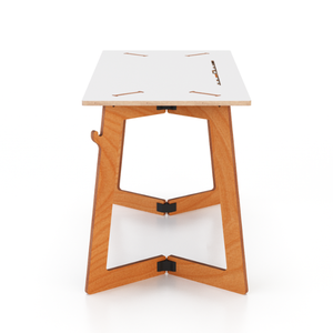Mobili per ufficio moderni di migliore qualità scrivania regolabile in legno naturale in compensato di betulla e compensato di pioppo per mobili da ufficio - Product Image 2