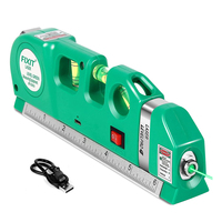 Règle de mesure linéaire, lignes transversales 8ft niveau Laser de nivellement Pro 3 outils