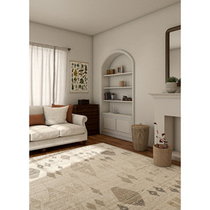 Manifest Ivory Hand Knotted Afghan Wool <b>Rugs</b> Geometric Pattern <b>Boho</b> Living Room Carpet Rectangle Hallway <b>Rug</b>-Re-1150(Cs-01) - Product Image 5