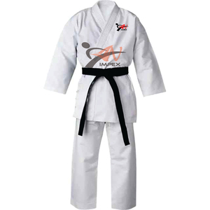 100% Cotton <b>Karate</b> Uniform Custom Logo Sports Wear for Martial Arts - Product Image 4