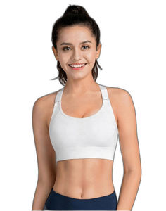 Sujetador deportivo de LICRA de nailon 2024, ropa de secado rápido para Fitness, gimnasio, Yoga, Sujetador deportivo para correr, chaleco de soporte de alto impacto, sujetadores deportivos a prueba de golpes - Product Image 2