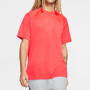 Camiseta de manga corta con cuello redondo y logotipo personalizado de secado rápido para gimnasio para hombre 2025 - Product Image 3