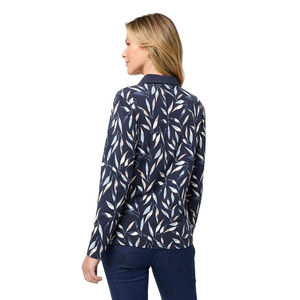 Vente en gros de coton 100% pur pour chemise polo pour femmes, couleur unie, col boutonné, style décontracté, respirant, pour le bureau, les activités de plein air - Product Image 2