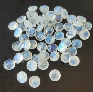 หินมูนสโตนสีรุ้งธรรมชาติขนาด2มม.-30มม. อัญมณีหลวมเหลี่ยมเพชรพลอยสำหรับทำเครื่องประดับขายส่ง - Product Image 4