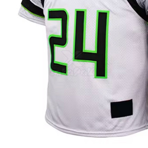 Uniformes de lacrosse confortables, respirants et à séchage rapide de haute qualité pour l'entraînement sportif des hommes adultes en 100% polyester 180g - Product Image 4