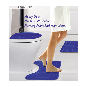Prix de gros Mousse à mémoire de forme antidérapante Super Absorption d'eau Tapis de bain mignon pour salle de bain Tapis de sol antidérapants - Product Image 2
