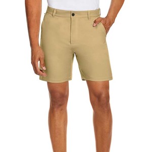 Pantalones cortos de golf para hombre Frente plano Su diseño Cordón de verano Logotipo personalizado Pantalones cortos con foto - Product Image 2