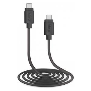 Cavo USB-C Cable de Carga y Datos 25W Negro 1.5m TECABLETCC20K - Product Image 1