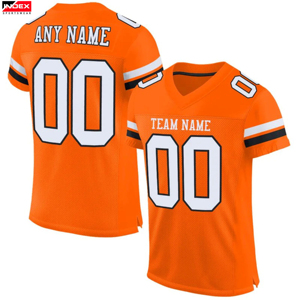 Venta al por mayor bajo MOQ tamaño adulto uniforme de fútbol americano de alta calidad equipo de práctica Jersey de fútbol Americano para la venta - Product Image 1