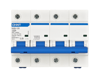 CHINT NXB-125 4P C D Curve Copper Miniature Circuit Breaker MCB 1P+N 10kA Kapasitas Pemutusan 230V Beban Berlebih Sirkuit Pendek