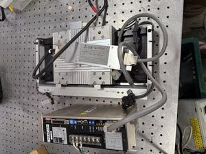 Used Yokogawa LM13010F0G <b>Linear</b> <b>Actuator</b> with TM13001045 Driver CX Axis As Is - Product Image 3