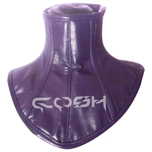 Corset victorien en cuir avec collier intégré - Product Image 1