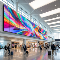 Écran LED à petit pas P1.9 pour affichage vidéo commercial en intérieur, idéal pour salles de conférence, studios de diffusion et commerces de détail