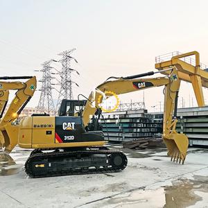 Excavatrice d'occasion à bas prix, machine à creuser CAT 312D, excavatrice sur chenilles CAT 312d 313d 313d2gc 312d2gc, bon état, haute efficacité - Product Image 3