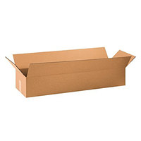 Caja de Embalaje de Cartón Corrugado para Barras de Ejercicio, Etiqueta de Cartón, 18x6x45 Pulgadas, Resistente, Color Personalizable, Embalaje de Envío, Mudanza