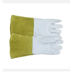 Manchette de sécurité Gants de soudage Tig Vendre des gants de travail Haute qualité en cuir de vachette protection thermique peau de chèvre argon sécurité - Product Image 3