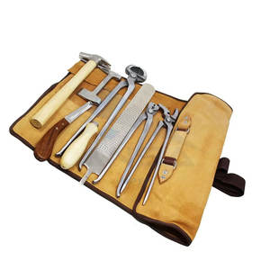 Professional Custom 8-Piece <b>Horse</b> Farrier Hoof <b>Grooming</b> Tool <b>Kit</b> Premium Stainless Steel Superior Quality Shoe Care Maintenance - Product Image 2