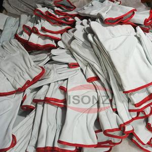 ถุงมือหนังแพะถุงมือนิรภัย EN388 - Product Image 4