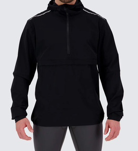 Wholesale Custom Men's Gym Hoodie with Long Sleeves <b>Knitted</b> Workout Jacket Embroidered with <b>Animal</b> <b>Pattern</b> - Product Image 1
