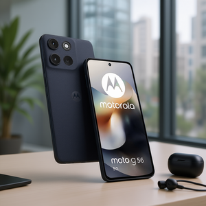 Teléfono Inteligente MOTO G56 5G con Pantalla de 6.72 Pulgadas, Color Negro Ostra Pantone, 256 GB de Almacenamiento, 8 GB de RAM, 5200 mAh, PB7Y0043SE - Product Image 3