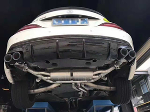 Diffuseur arrière en fibre de carbone pour <span class=keywords><strong>Mercedes</strong></span> Benz W117 <span class=keywords><strong>Cla</strong></span> 45 <span class=keywords><strong>Amg</strong></span> - Product Image 3