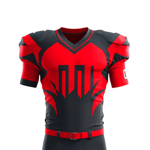 Nueva llegada uniforme de fútbol americano transpirable de alta calidad para hombres logotipo personalizado para uniforme de fútbol precio al por mayor de fábrica - Product Image 3