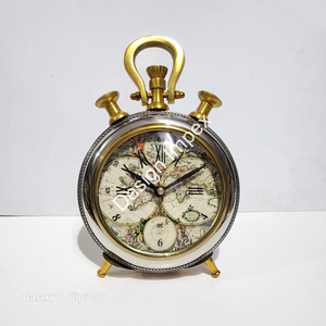 Gương Đánh Bóng Kim Loại Máy Tính Để Bàn Đồng Hồ Mua Chất Lượng Đặc Biệt Bàn Đồng Hồ Báo Thức Khuyến Mại Kinh Doanh Quà Tặng Đồng Hồ Xem Hàng Hải - Product Image 6