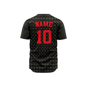 Maillot de baseball respirant personnalisé sur mesure avec impression numérique par sublimation, design sur mesure OEM - Product Image 2