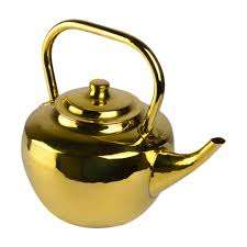 Best Home Decorative Brass Metal <b>Water</b> <b>Kettles</b> Golden Finish Tabletop Dinnerware for Kitchen & Living Room Decor - Product Image 4