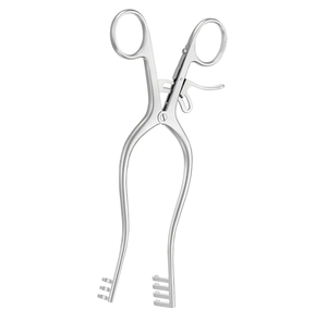 Rétracteur Adson chirurgical orthopédique WEITLANER 200 mm écarteur manuel sur mesure avec 7 78 3X4 broches finition Dall émoussée - Product Image 3