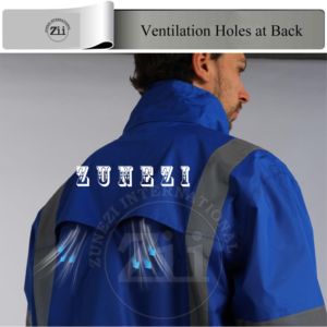 Sudadera de Seguridad Invernal con Luz LED ANSI Clase 2 Personalizable al por Mayor para Hombre, Cortavientos, con Múltiples Bolsillos - Product Image 5